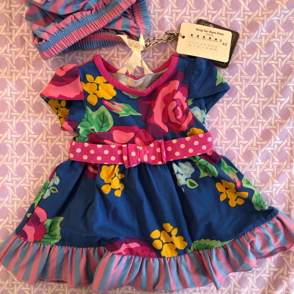 Matilda Jane dress set 3/6m